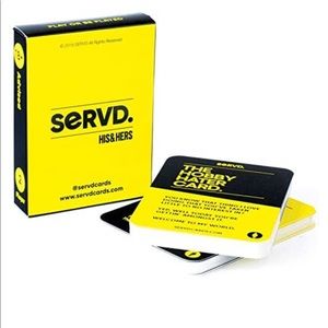 SERVD Couples Card Game